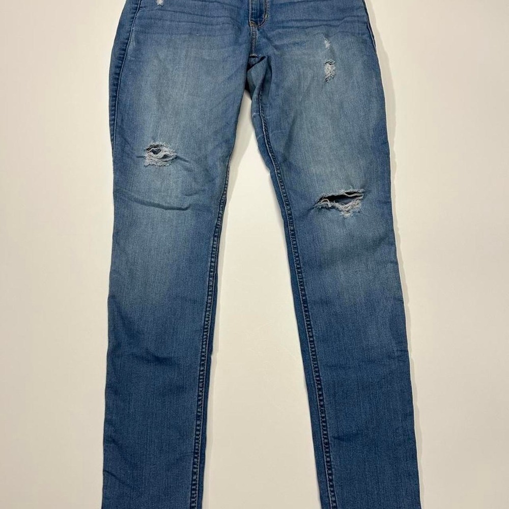 Hollister Super Skinny Distressed Jeans Womens Size 9R W29 L31